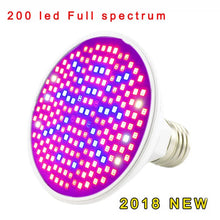 Load image into Gallery viewer, Full spectrum Plant Grow Led Light Bulbs Lamp lighting for Seeds hydro Flower Greenhouse Veg Indoor garden hydroponics E27
